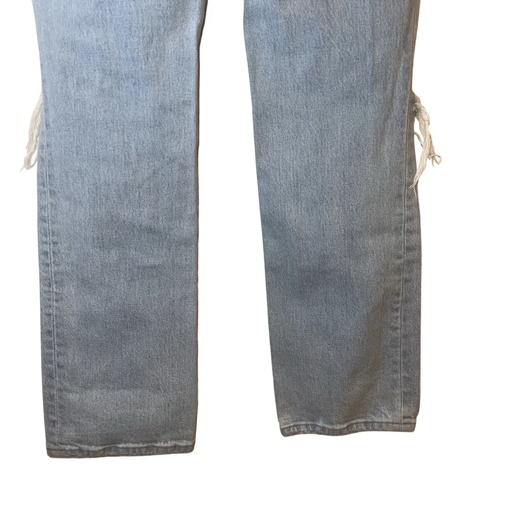 Abercrombie Curve Love 90s Straight Jeans Womens‎ 23 Ultra High Rise